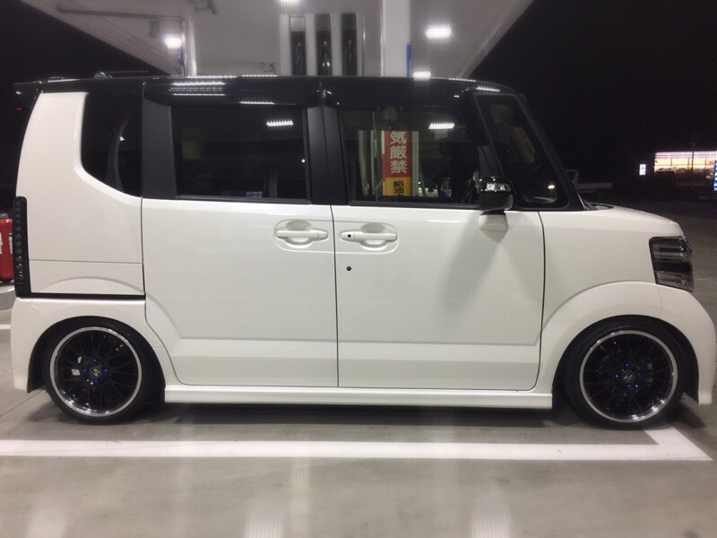 10mm弱 車高下げてみた ホンダ Nボックスカスタム By コーヘイ Jf1 みんカラ