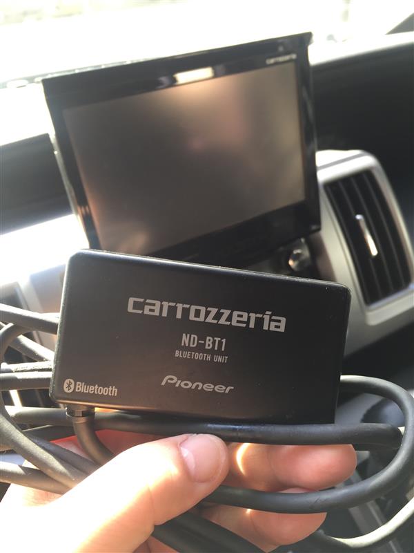 カロナビ Vh9000 に Bluetoothユニット Nd Bt1 を取り付ける その1 ホンダ ステップワゴンスパーダ By A Black みんカラ