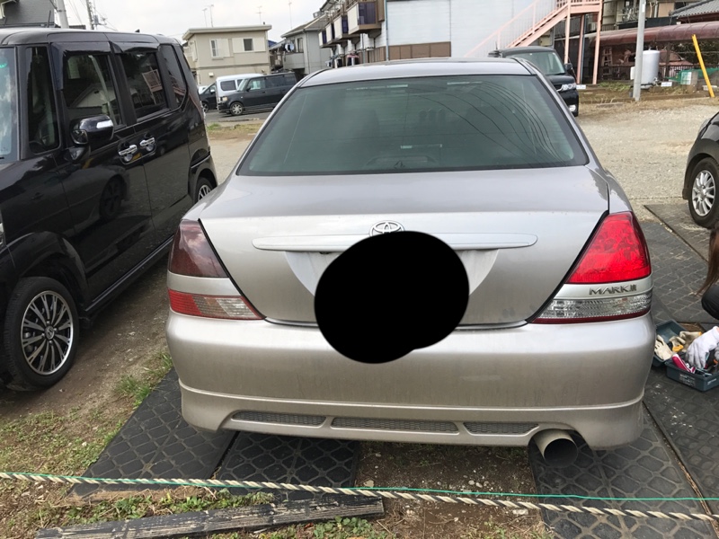 テールランプ交換（トヨタ マークII・X110系）by JZX110 Masa