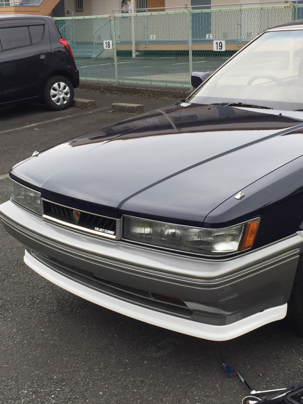 リップスポイラー取付その1（日産 レパード・F31）by はとこ