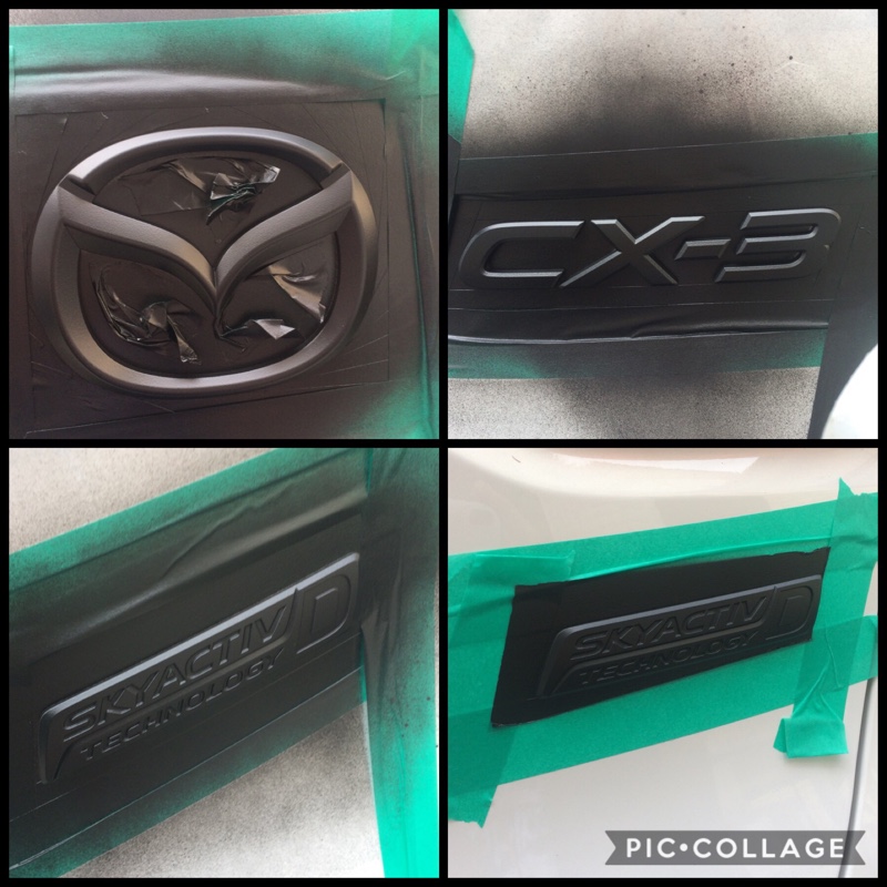 ラバースプレーでエンブレム塗ってみた マツダ Cx 3 By まるまるモジモジ みんカラ ラバースプレーでエンブレム塗ってみた マツダ Cx 3 By まるまるモジモジ みんカラ