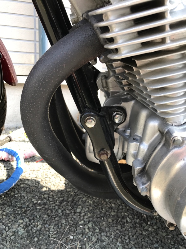 エンジンスライダー取り付けしました。（ホンダ CB750F）by