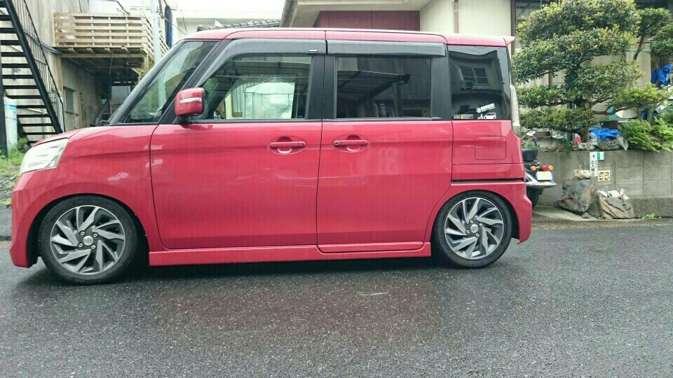 車高調取り付け スズキ スペーシアカスタム By ヒデミ みんカラ