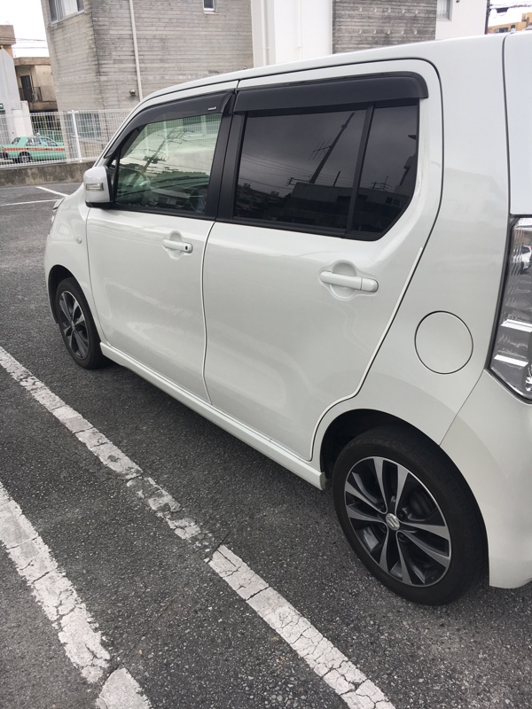 純正15インチホイール装着‼️（スズキ ワゴンRスティングレー