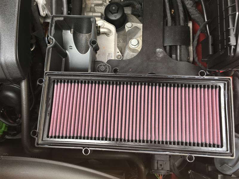 K&N 純正交換 エアフィルター AUDI / VW 用 33-2865（アウディ