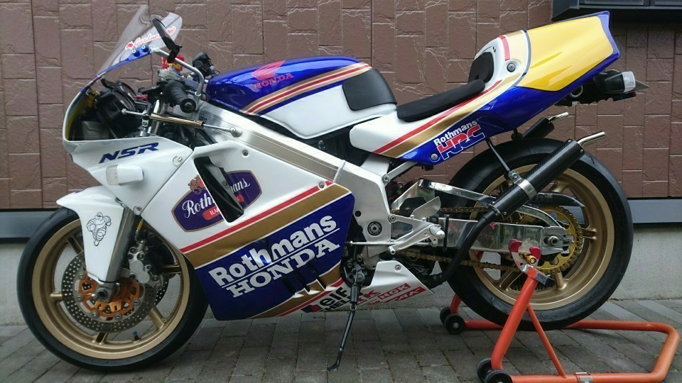 純正マグテックホイール取り付け（ホンダ NSR250R）by MC31テル