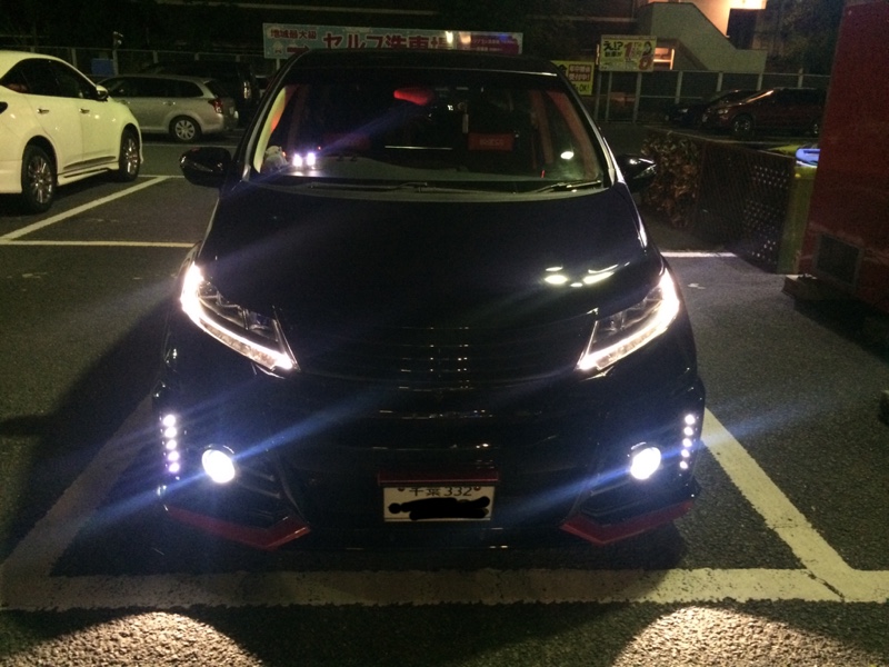 オデッセイ RC1 RC2 ヘッドライト 純正 加工 LED - メルカリ
