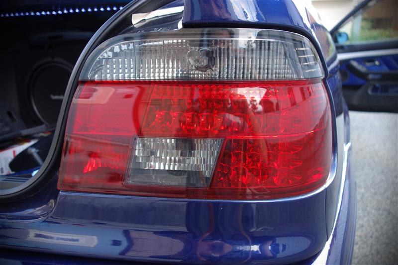 BMW E39 前期⇒後期テール換装 ボディ加工（BMW 5シリーズ