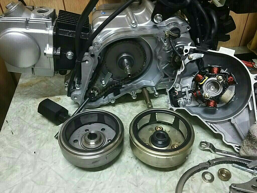 フライホイール交換？一時中止？（ホンダ スーパーカブ50