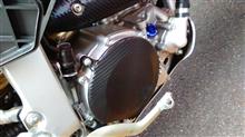 カーボン風クラッチカバー他(ヤマハ WR250R)by カメスト - みんカラ