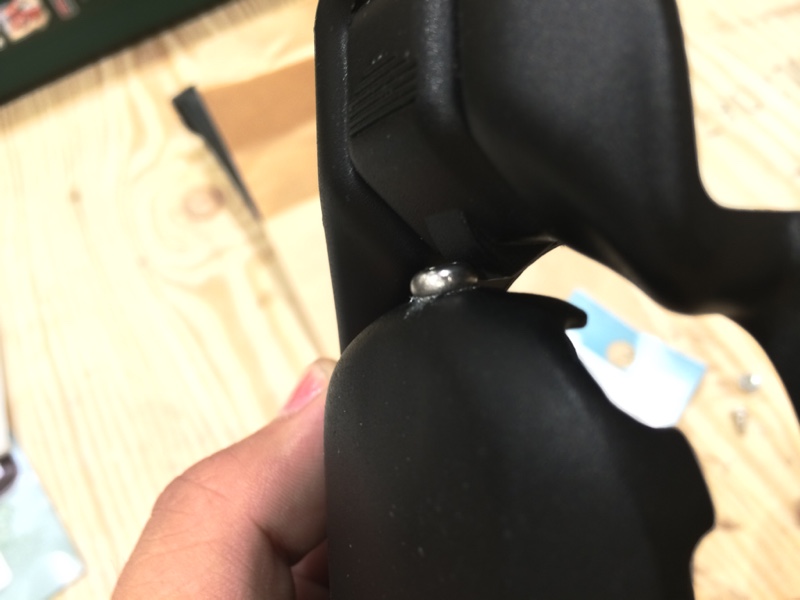 噛まないトップロックを加工する