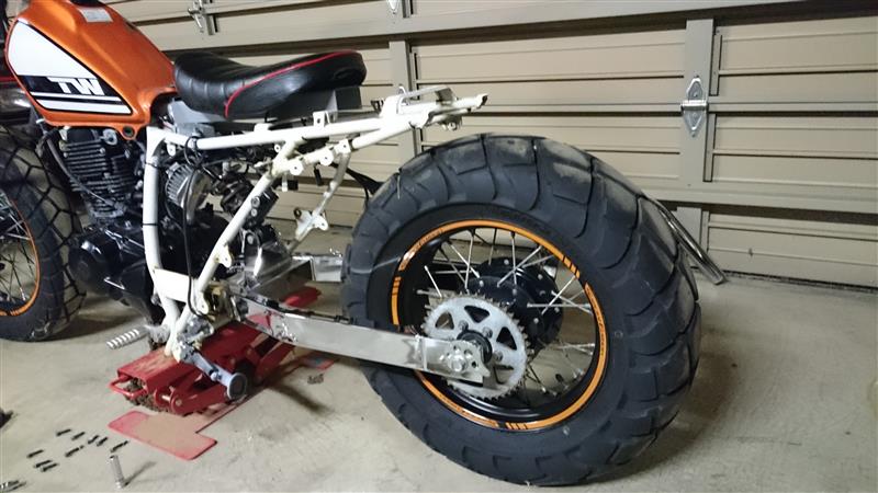 新作続 TW200 ロングスイングアーム ienomat.com.br