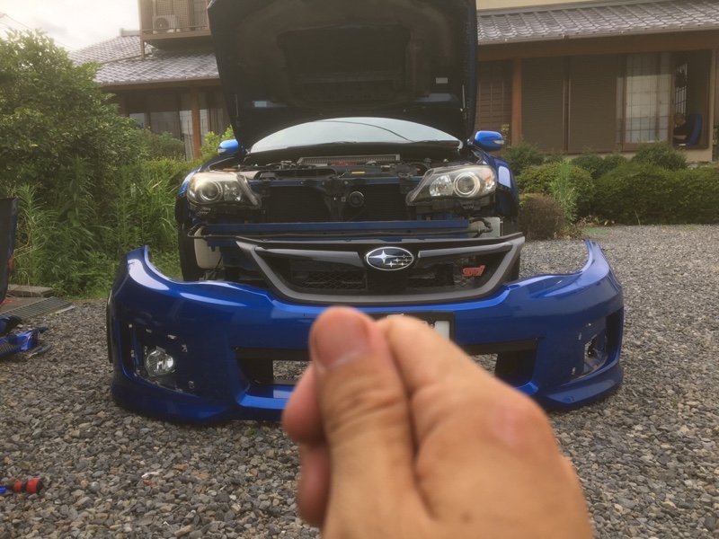 GDB GDA  WRXフォグランプ ブラケット 左右セット割れ無しGGAGGB自動車