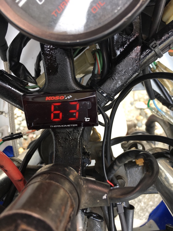 KOSO 水温計取り付け（ホンダ NSR50）by 110 - みんカラ