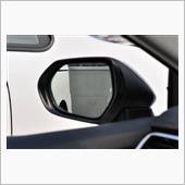 こちらが交換前の<br />
<br />
助手席のミラーの見え具合。