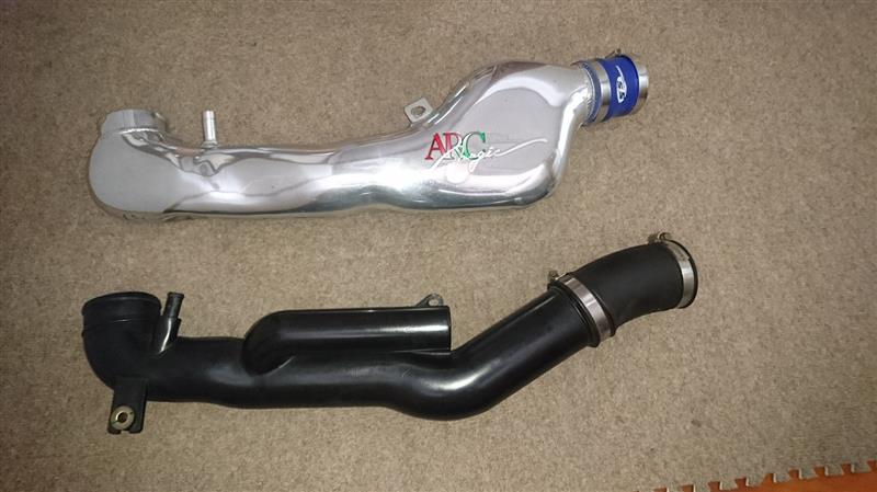 ARC インテークチャンバー (S14/S15) 取付（日産 シルビア