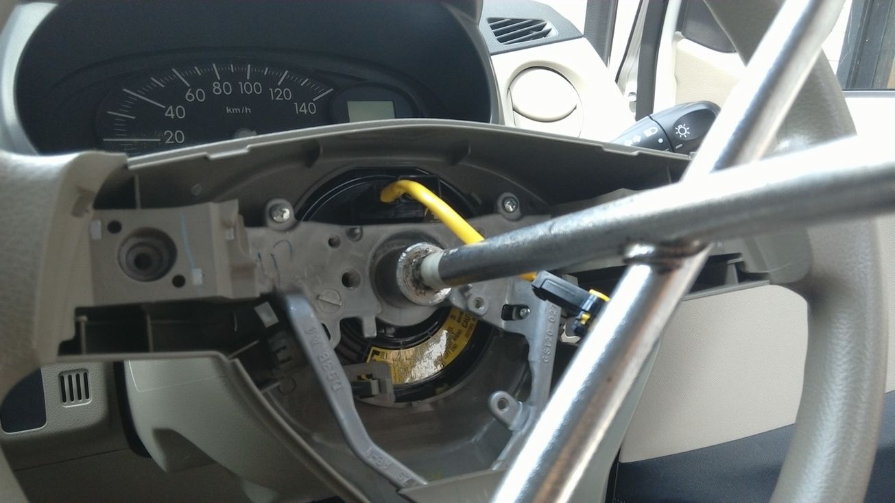 ミラL275S ステアリング交換（ダイハツ ミラ・L275/L285系）by