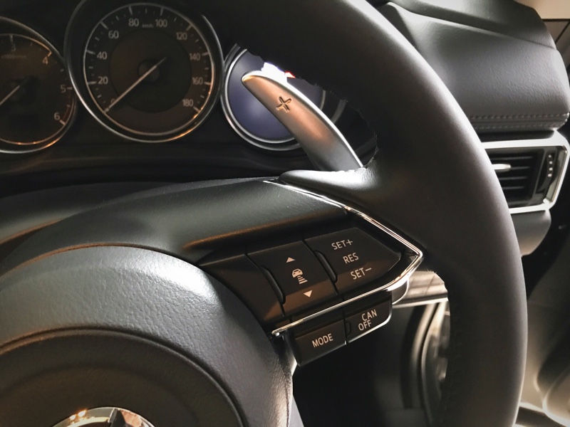 KENSTYLE ロングパドルシフト取り付け① 失敗編（マツダ CX-5