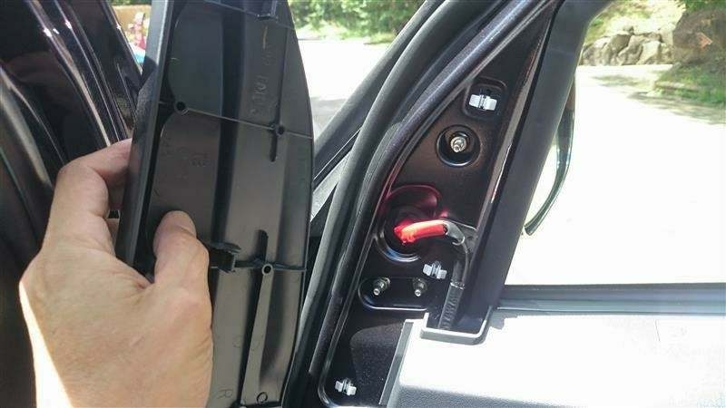 ハイエース フロントドア デッドニング その1（トヨタ