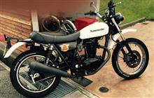カワサキ 250TR ノーマル車 ワンオーナー ホワイト BJ250F