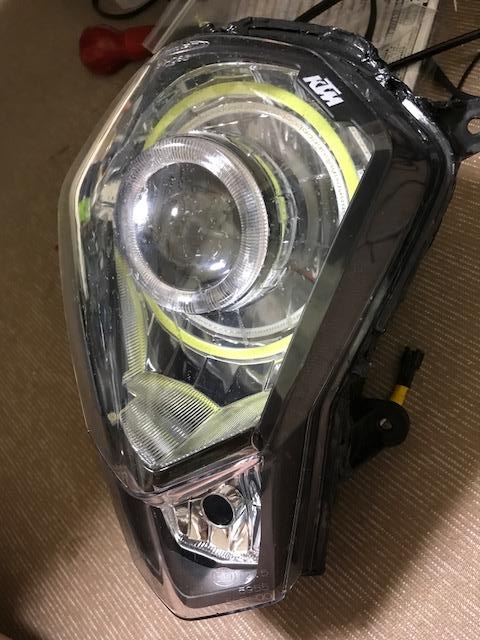 プロジェクター化からLEDへ（KTM 390DUKE）by けん26
