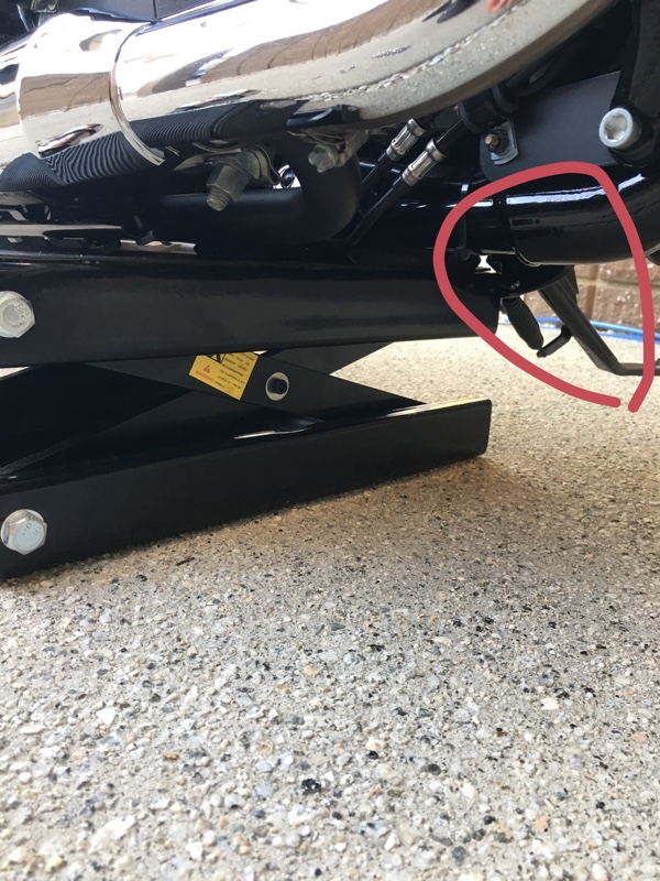 最適な材料 スポーツスター用 ジャッキアップステー ienomat.com.br