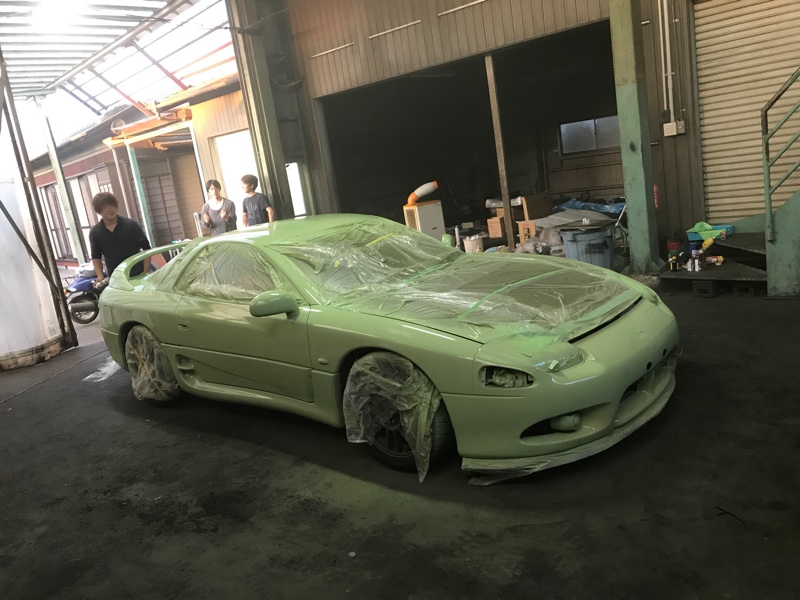 Diy 缶スプレー全塗装 三菱 Gto By しーじー みんカラ