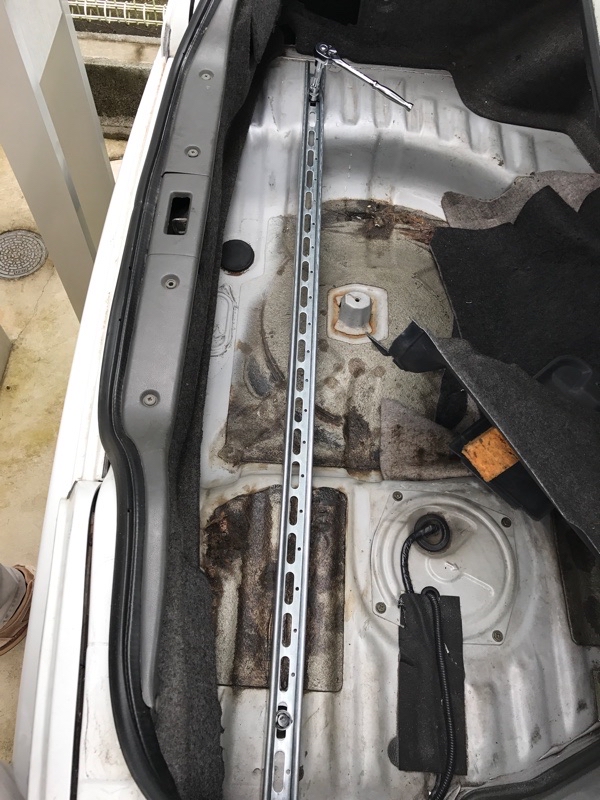R32 スカイライン ボルトオン トランク補強バー 早割クーポン! www