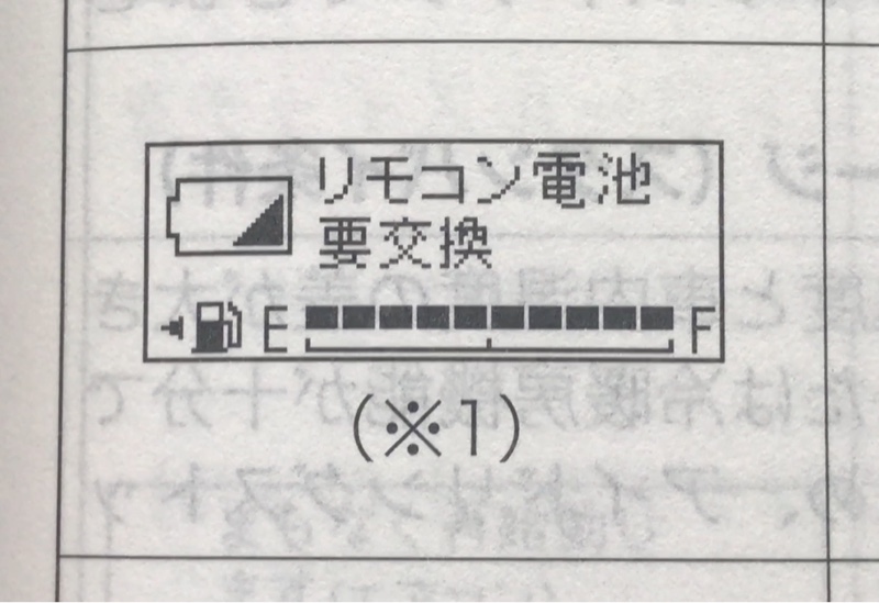 リモコンの電池を交換しました(^^)