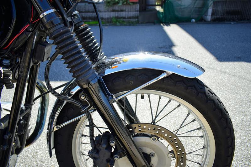 W650純正フロントフェンダー W650 純正フェンダー前後セット