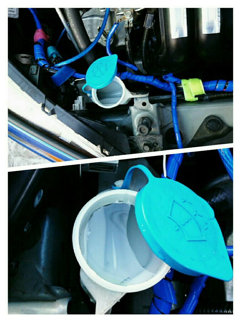 ウォッシャー液入れ替え ホンダ フィット3 ハイブリッド By ハピワン みんカラ ウォッシャー液入れ替え ホンダ フィット3 ハイブリッド By ハピワン みんカラ