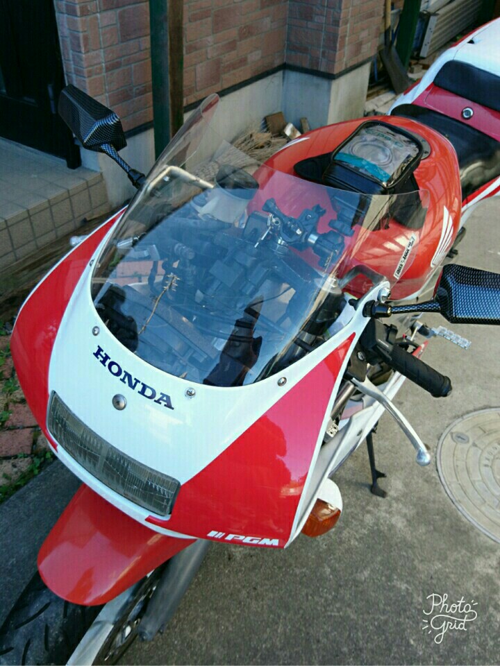 ミラー交換（ホンダ NSR250R）by シンドン - みんカラ