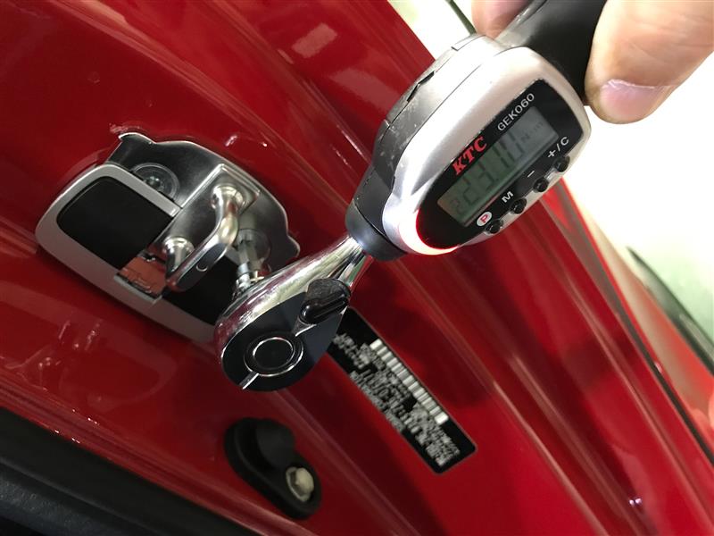 TRDドアスタビライザー MS304-18001取付（トヨタ 86・ZN6）by