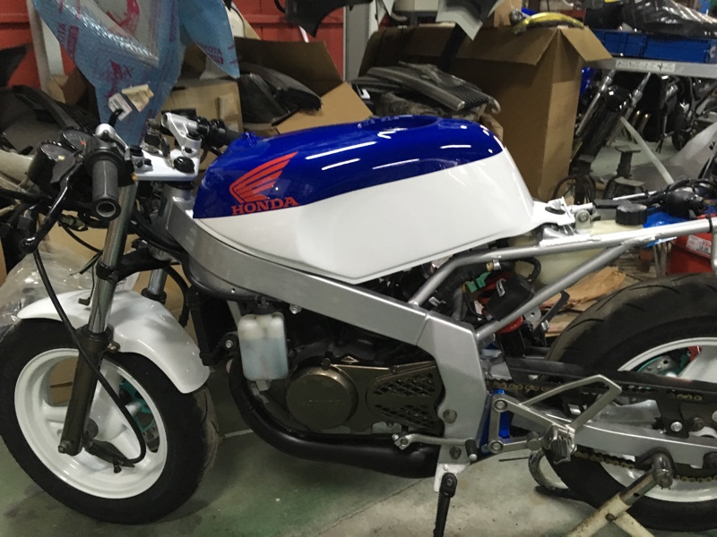 タンク載せました！テラカラー！（ホンダ NSR50）by タイプGL