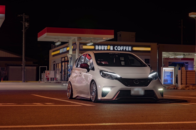 まだまだ下がる車高調 日産 ノート By Takumi0814 みんカラ