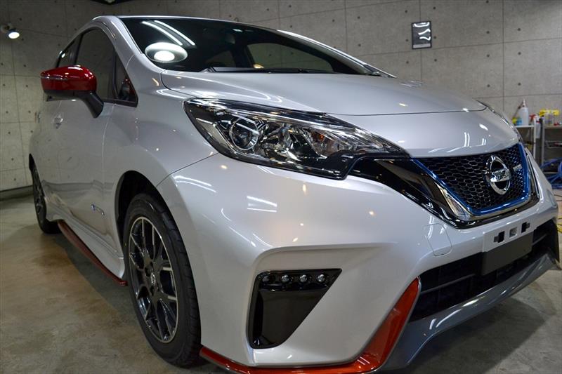 ハイブリッド車で人気のコンパクトカー 日産 ノートe Powerのガラスコーティング リボルト高崎 日産 ノート Eパワー By Revolt みんカラ