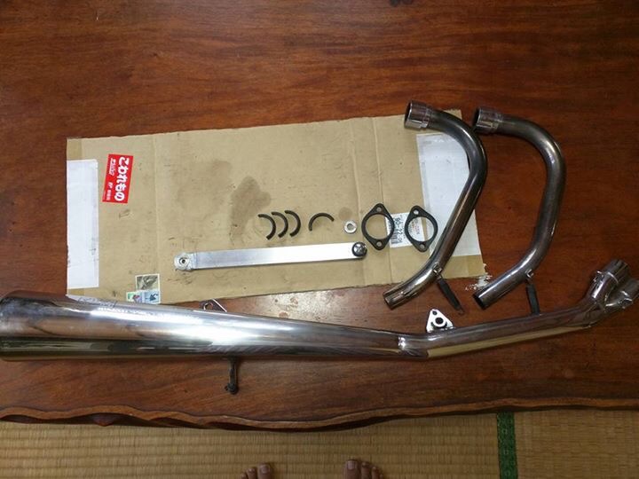 マフラー取り替え（ホンダ GB250 CLUBMAN (クラブマン)）by