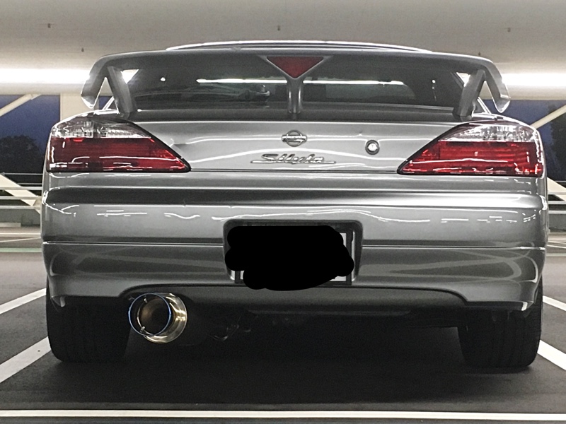 純正OP風リアアンダー取付‼︎(日産 シルビア・S15)by ハル巻き
