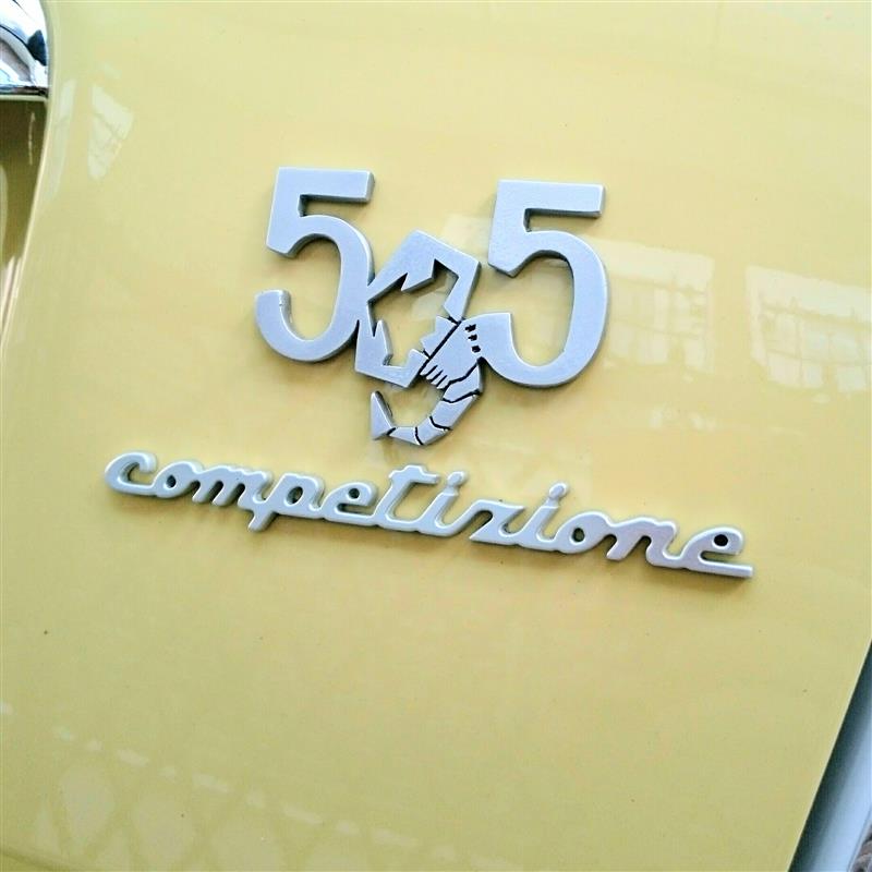 自作 5 5 エンブレム作成 フィアット アバルト 595 ハッチバック By Yambowfwf みんカラ