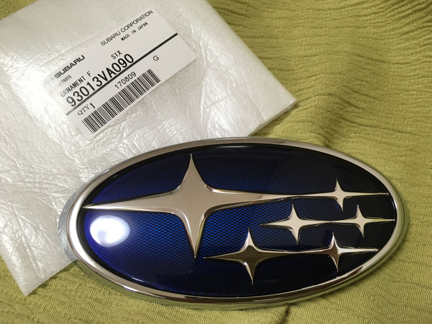 六連星チェリーレッドのエンブレム作成 Diy スバル Wrx Sti By とむ みんカラ