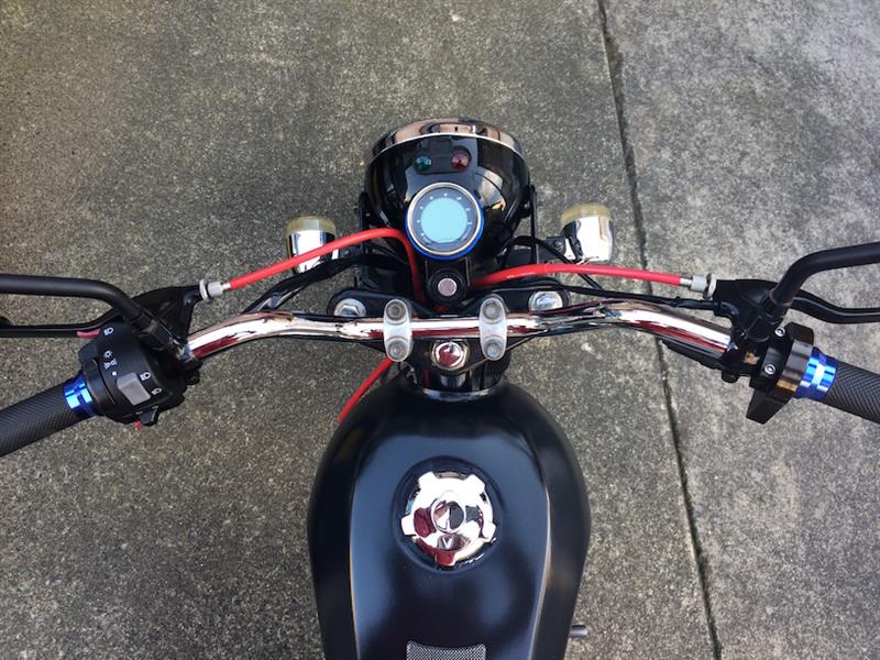 エイプ50 ハンドル周りを一新 ホンダ エイプ50 By Fishbone みんカラ