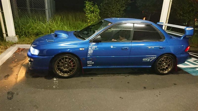 ステッカーチューン&冬支度（スバル インプレッサハードトップ