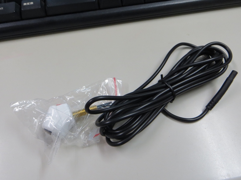 バックカメラ(カメレオンMini)取付その2-ついに映る(スバル バックカメラ(カメレオンMini)取付その2-ついに映る(スバル