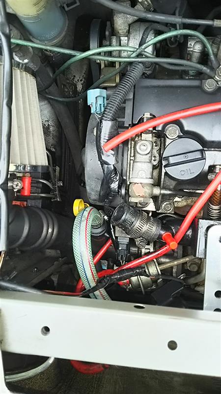 ブローオフバルブ交換 BLITZ→HKS（ダイハツ ネイキッド・L750S