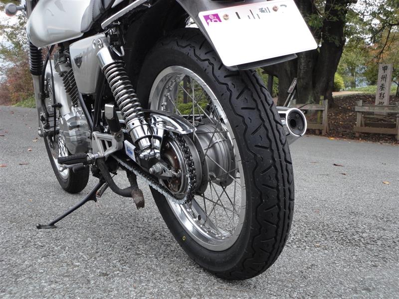 GBクラブマン リアタイヤ交換（ODO17,753km）（ホンダ GB250
