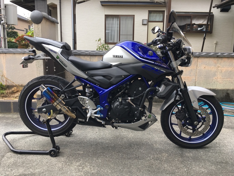 MT25　タンク タンクカバー　カウル　YAMAHA　MT-25 MT25 タンク タンクカバー カウル YAMAHA MT-25 - メルカリ