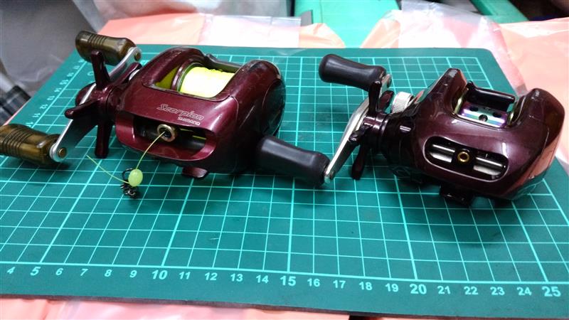 11スコーピオンDC 右巻き メタリックレッド塗装 - メルカリ