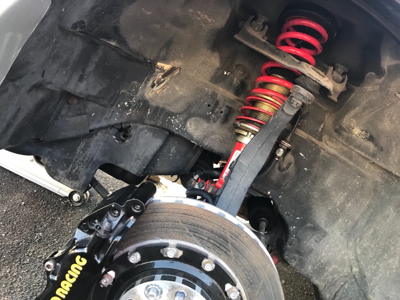 フロント車高調交換 ホンダ アコード By Hondaism みんカラ フロント車高調交換 ホンダ アコード By Hondaism みんカラ