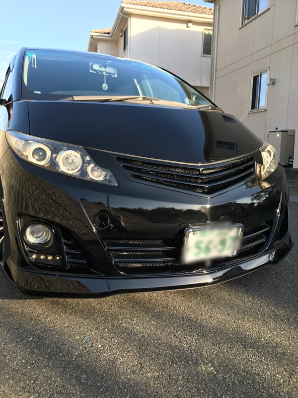 洗車とシュアラスターブラックレーベルsefワックス トヨタ エスティマ By キーボーぱぱ みんカラ