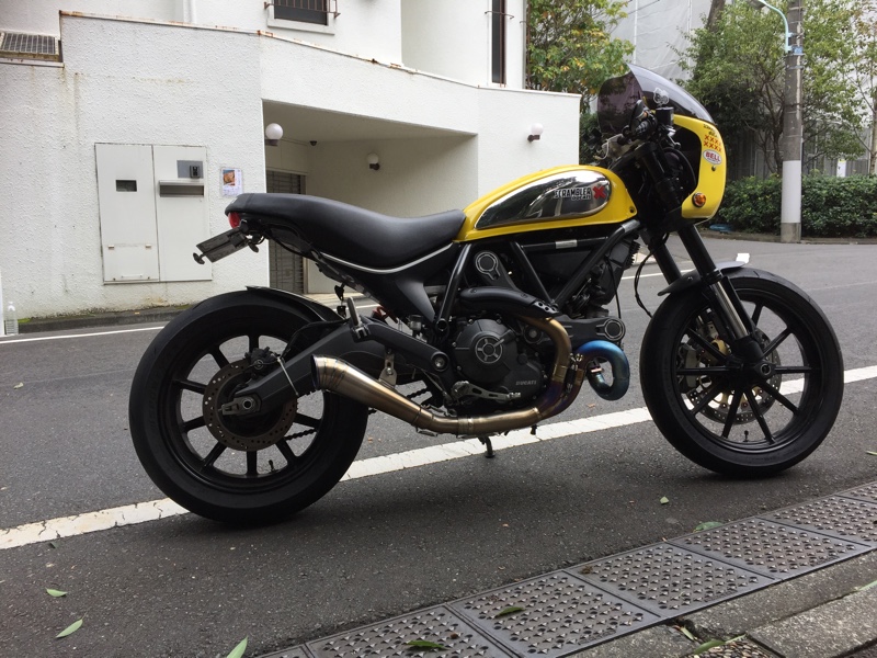 ドゥカティスクランブラー フェンダーレス（ドゥカティ スクラン